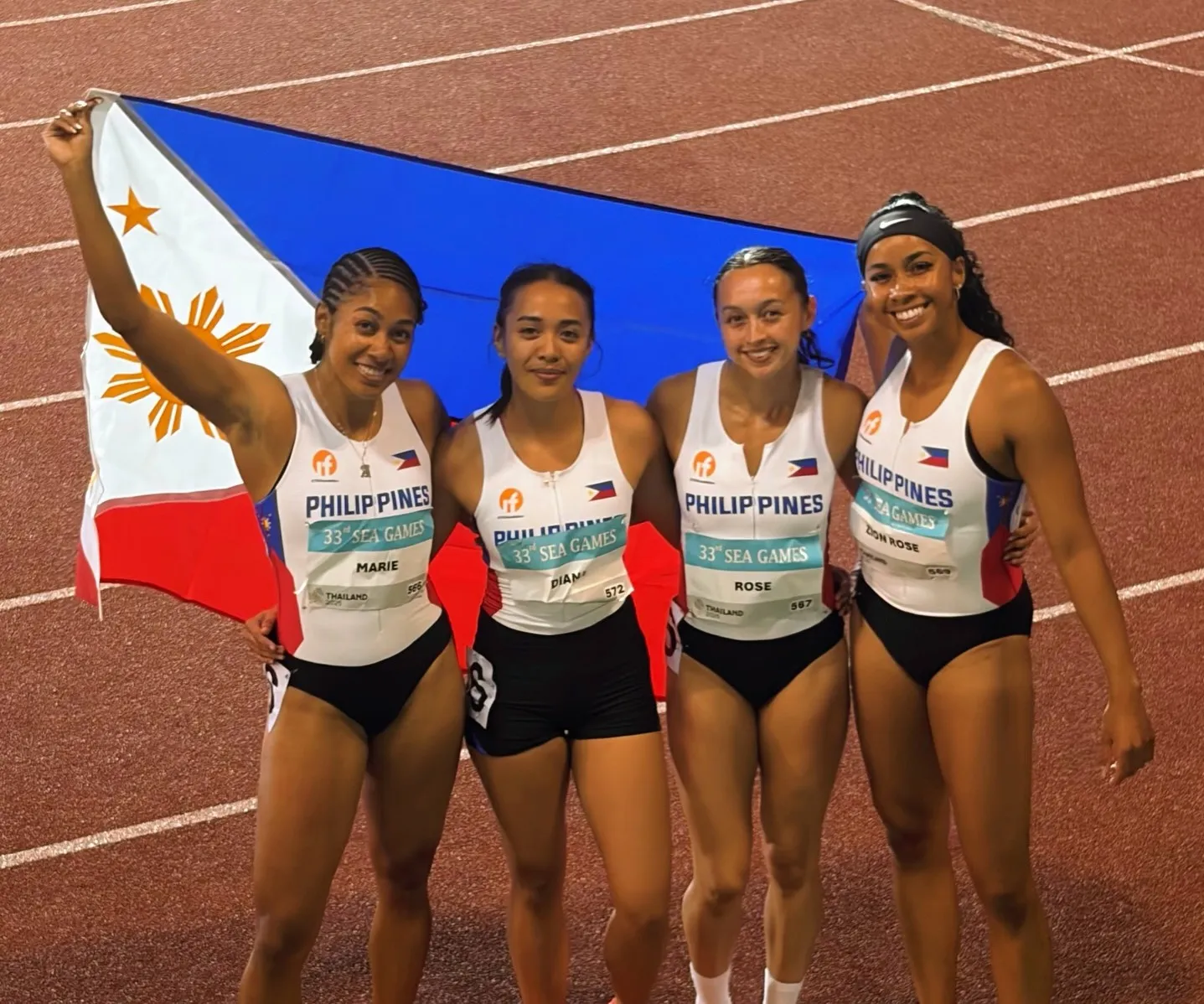 Field-by-Field Content Title: New National Record! Women's 4x100m Relay Team Sprints to Bronze